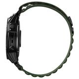 Tech-Protect Nylon Pro Strap for Garmin Fenix 5 / 6 / 6 Pro / 7 - Dark Green