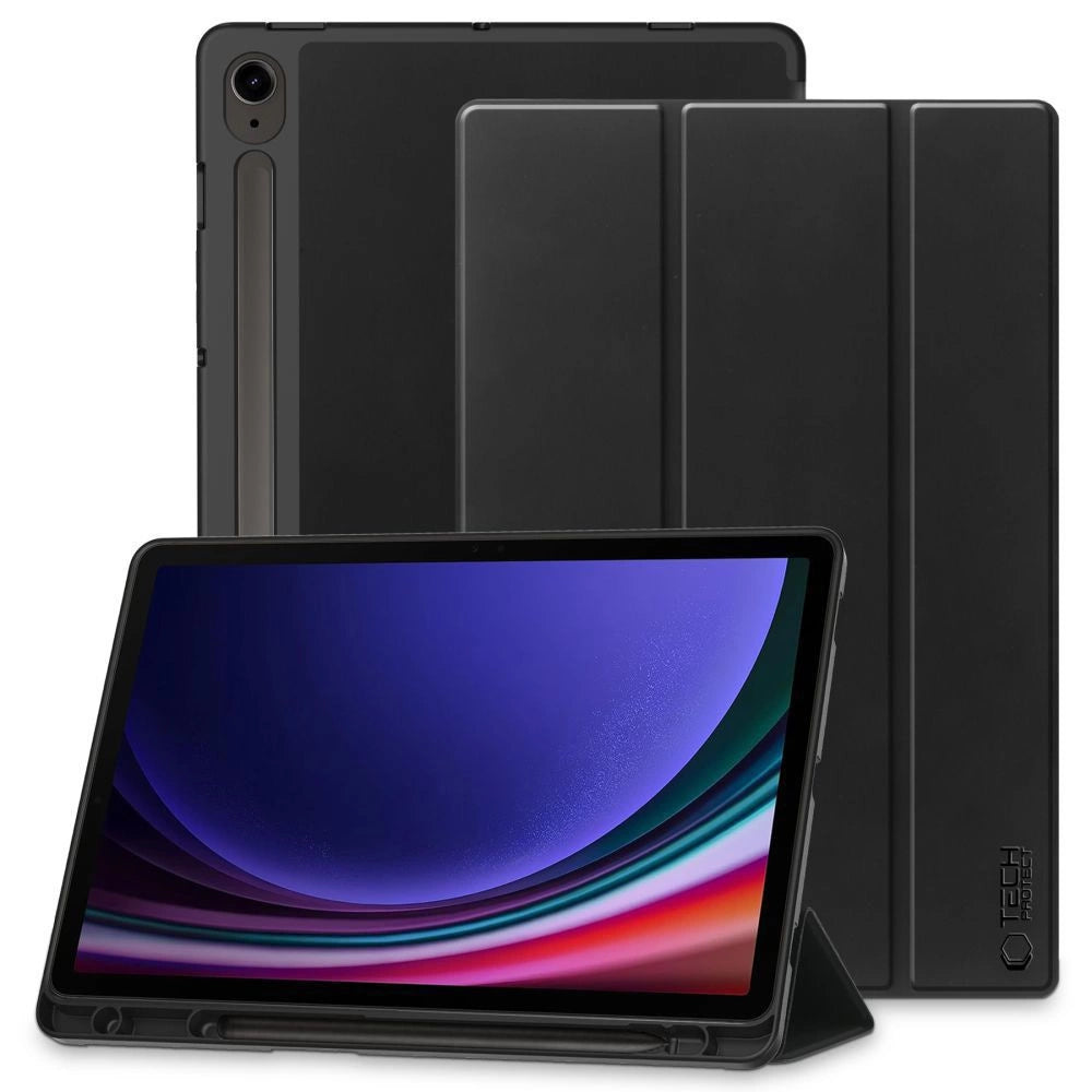 Tech-Protect SC Pen Case til Samsung Galaxy Tab S9 FE 10.9" X510 / X516B - sort