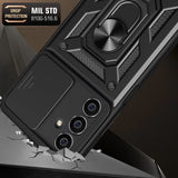 Tech-Protect CamShield Pro Case til Samsung Galaxy S23 FE - sort