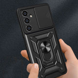 Tech-Protect CamShield Pro Case til Samsung Galaxy S23 FE - sort