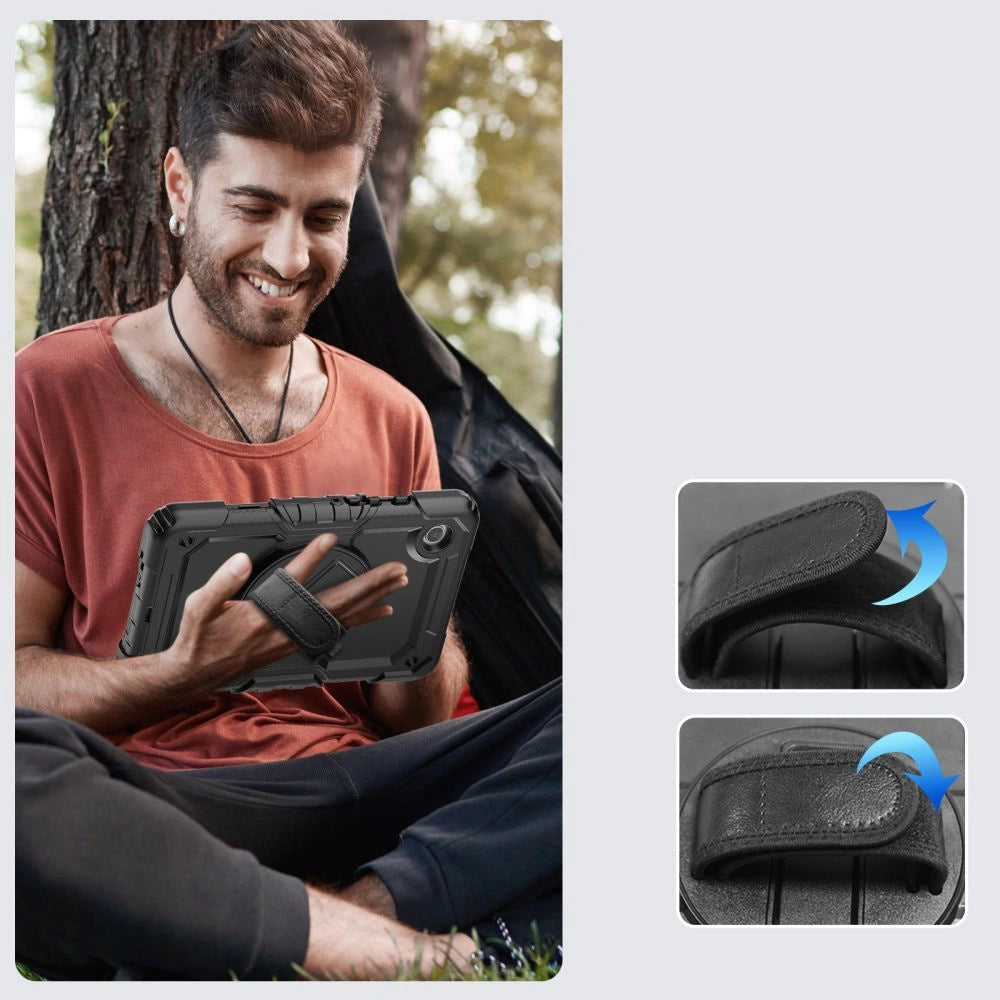 Tech-Protect Solid360 Case til Samsung Galaxy Tab A9 8.7 X110 / X115 - sort