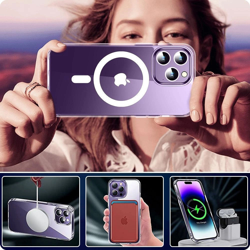 Tech-Protect FlexAir Hybrid MagSafe Case til Samsung Galaxy S24 Ultra - klar