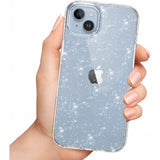 Tech-Protect FlexAir Hybrid Case til Samsung Galaxy S23 FE - Clear-Glitter