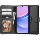 Tech-Protect Wallet Case til Samsung Galaxy A15 4G / 5G - sort