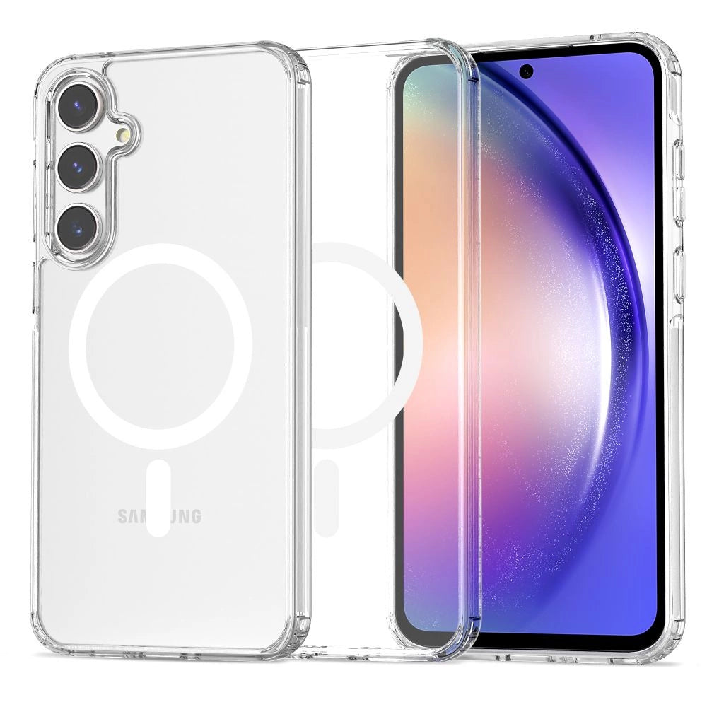 Tech-Protect FlexAir Hybrid MagSafe Case til Samsung Galaxy A55 5G - Gennemsigtig