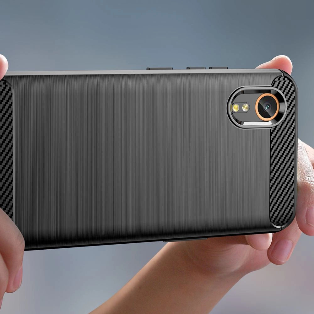 Tech-Protect TPUCarbon Case til Samsung Galaxy XCover 7 - sort