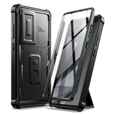 Tech-Protect Kevlar Cam+ Case til Samsung Galaxy S24 Ultra - sort