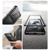 Tech-Protect Kevlar Cam+ Case til Samsung Galaxy S24 Ultra - sort