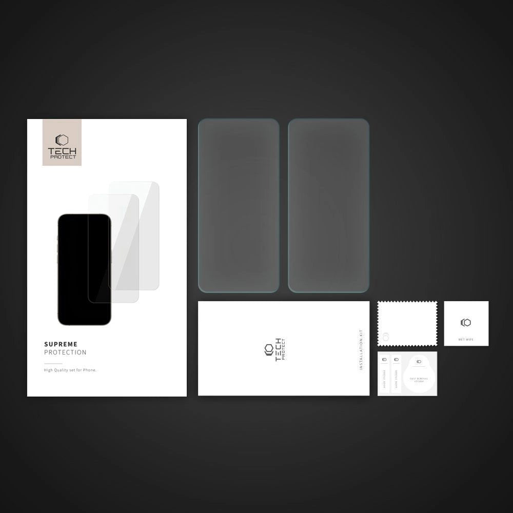 Tech-Protect Supreme tempereret glas til Xiaomi Redmi Note 13 / 13 Pro / 4G / 5G