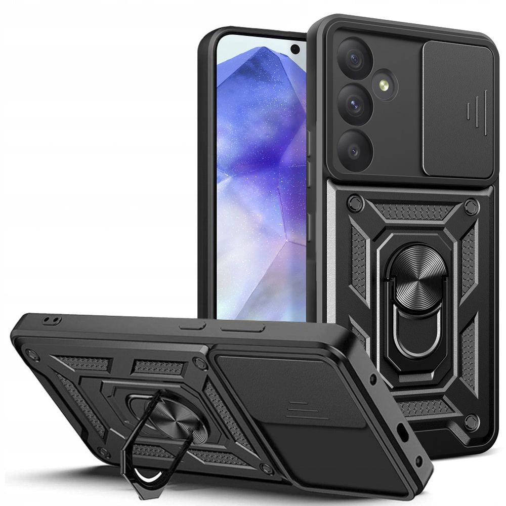 Tech-Protect CamShield Pro Case til Samsung Galaxy A55 5G - sort