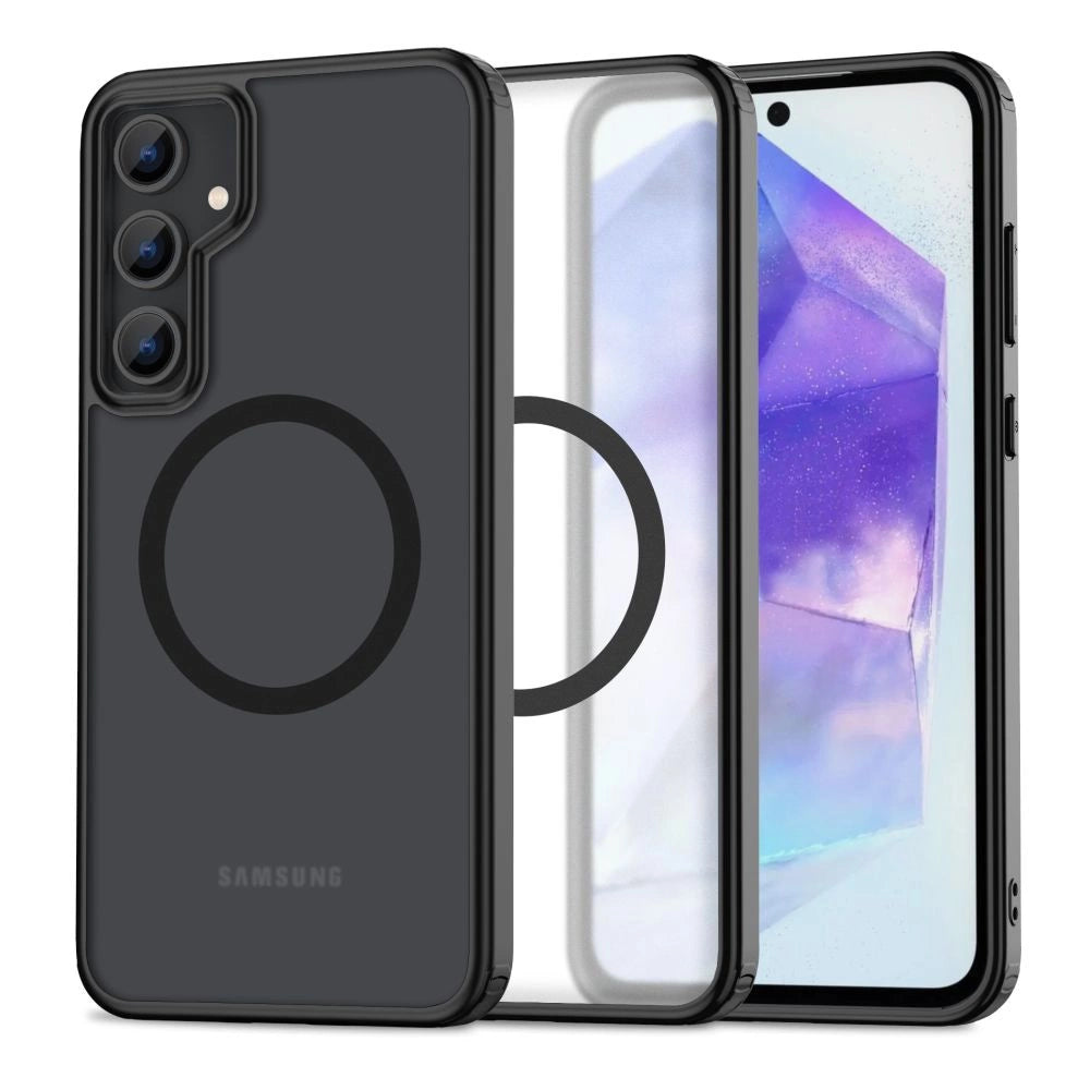 Tech-Protect MagMat MagSafe Case til Samsung Galaxy A55 5G - Matte Black