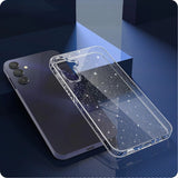 Tech-Protect FlexAir Case til Samsung Galaxy A55 5G - Clear-Glitter