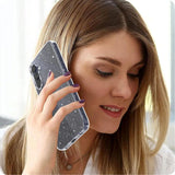 Tech-Protect FlexAir Case til Samsung Galaxy A55 5G - Clear-Glitter