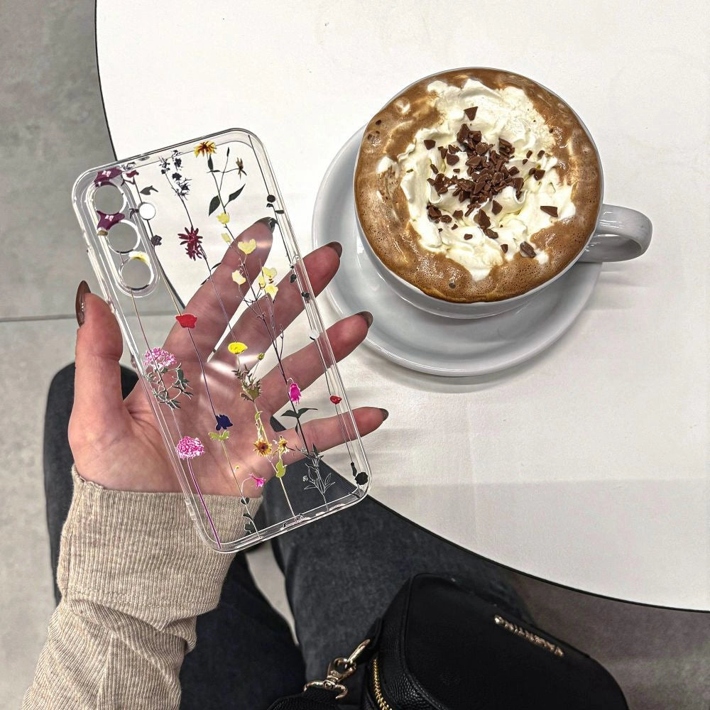 Tech-Protect FlexAir+ Case til Samsung Galaxy A35 5G - Farverige blomster