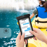 Tech-Protect Waterproof Case UWC9 vandtæt til enheder op til 8,9" - sort og orange