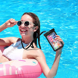 Tech-Protect Waterproof Case UWC9 vandtæt til enheder op til 8,9" - sort og orange