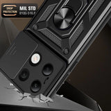 Tech-Protect CamShield Pro Case til Xiaomi Redmi Note 13 4G / LTE - sort