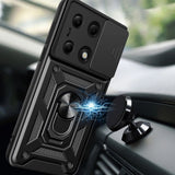 Tech-Protect CamShield Pro Case til Xiaomi Redmi Note 13 Pro 4G / LTE / Poco M6 Pro 4G / LTE - sort