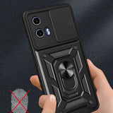 Tech-Protect CamShield Pro Case til Motorola Moto G24 / G24 Power / G04 - sort