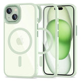 Tech-Protect MagMat MagSafe iPhone 15 Case - klar grøn