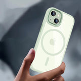 Tech-Protect MagMat MagSafe iPhone 15 Case - klar grøn