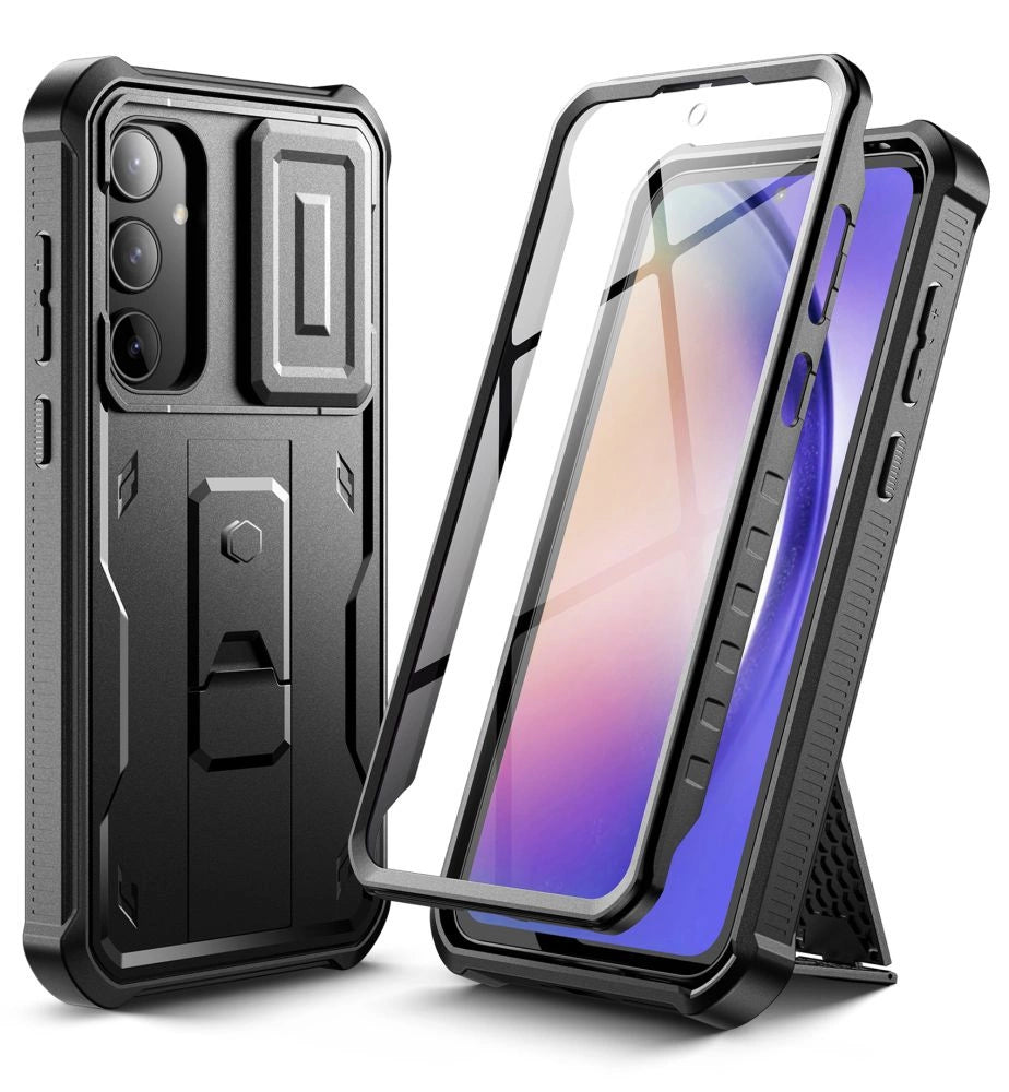 Tech-Protect Kevlar Cam+ Case til Samsung Galaxy A55 5G - sort