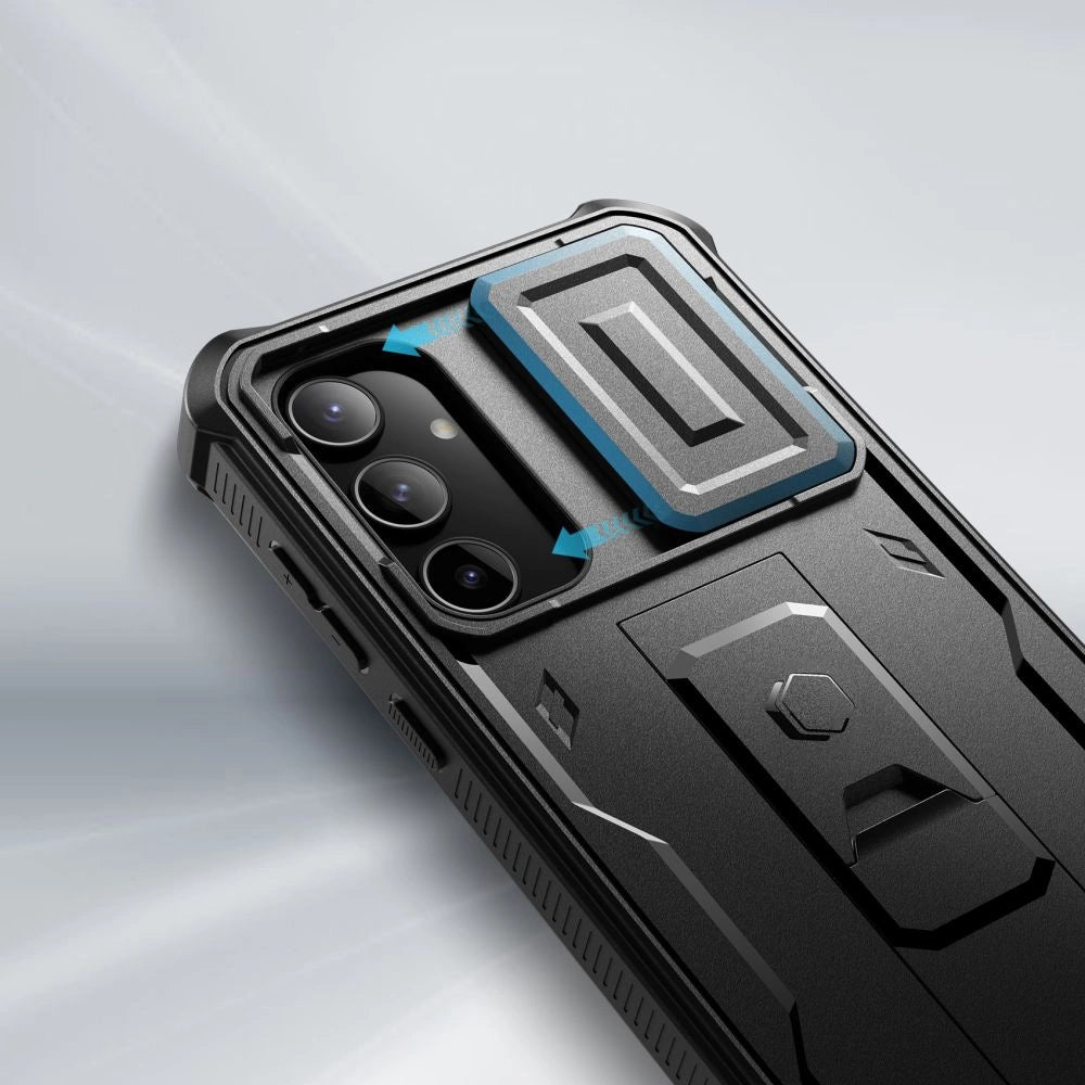 Tech-Protect Kevlar Cam+ Case til Samsung Galaxy A55 5G - sort