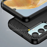Tech-Protect TPUCarbon Case til Samsung Galaxy M15 5G - sort