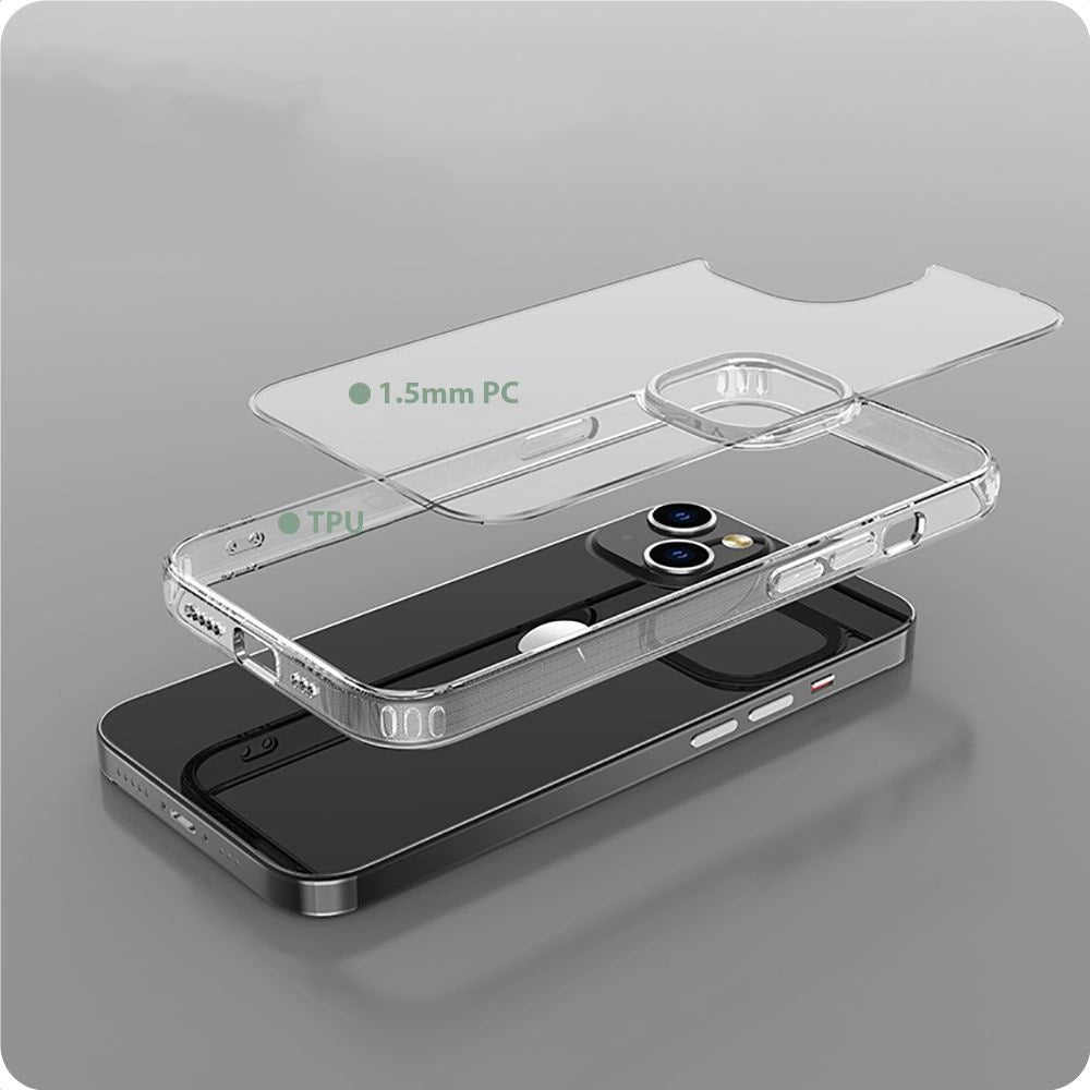 Tech-Protect FlexAir Hybrid Case for ingenting Telefon 2A - Gennemsigtig