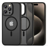 Tech-Protect MagMat 2 MagSafe Case til iPhone 15 Pro Max - Matte Black