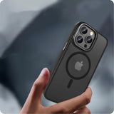 Tech-Protect MagMat 2 MagSafe Case til iPhone 15 Pro Max - Matte Black
