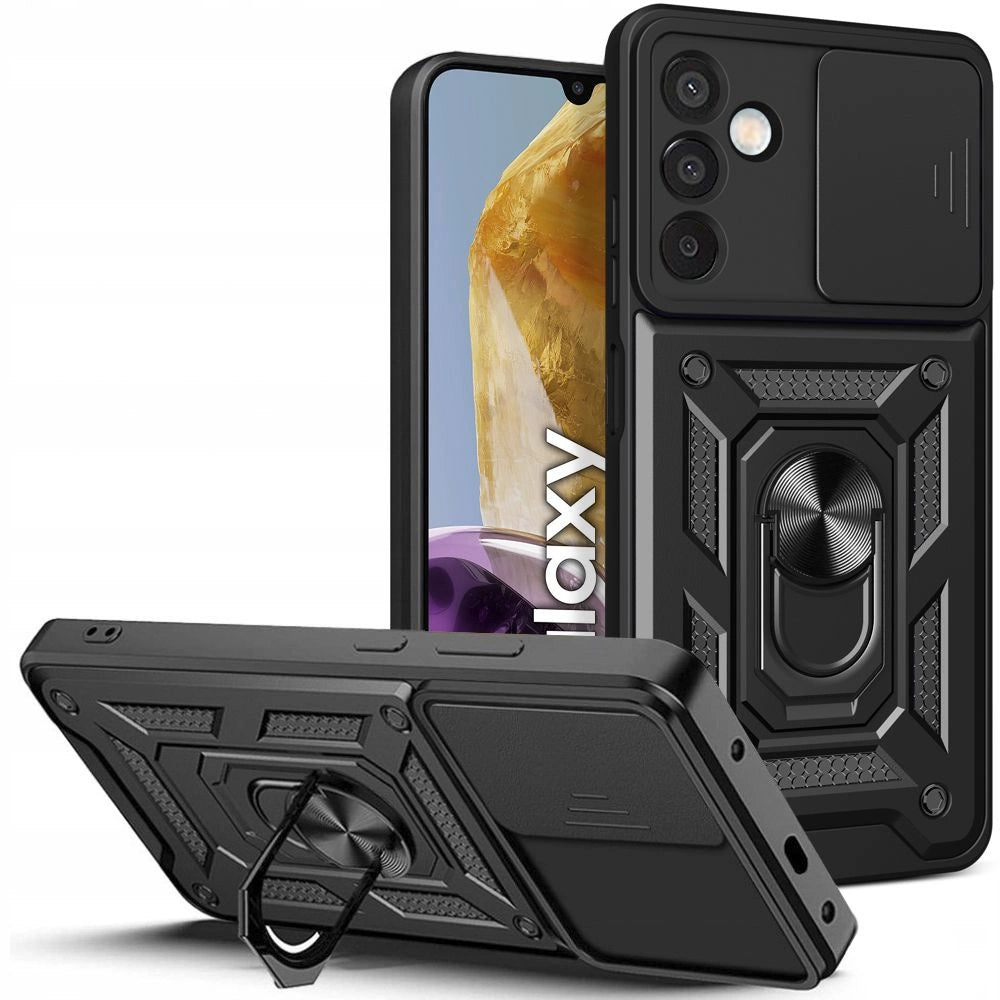 Tech-Protect CamShield Pro Case til Samsung Galaxy M15 5G - sort