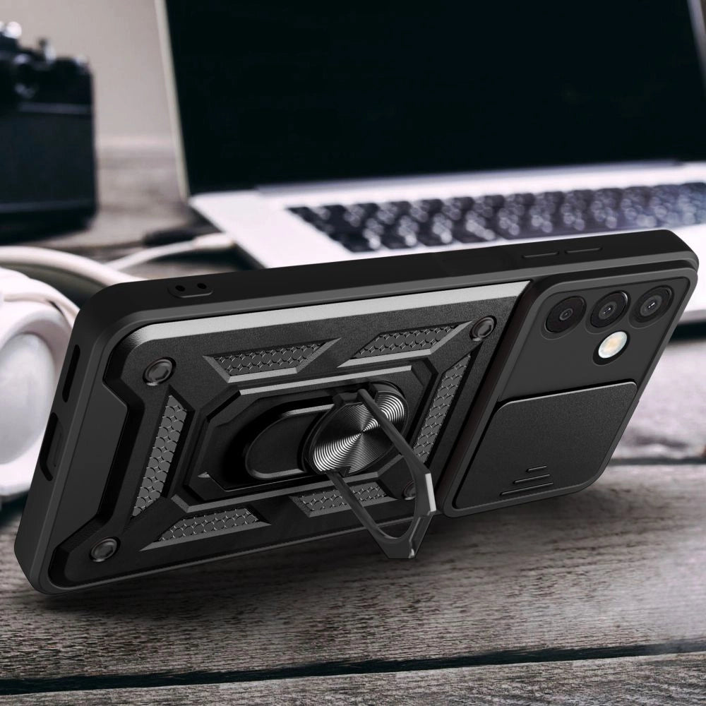 Tech-Protect CamShield Pro Case til Samsung Galaxy M15 5G - sort