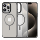 Tech-Protect MagMat 2 MagSafe-hylster til iPhone 15 Pro Max - titan matte