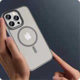 Tech-Protect MagMat 2 MagSafe-hylster til iPhone 15 Pro Max - titan matte