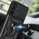 Tech-Protect CamShield Pro Case til Samsung Galaxy M55 5G - sort