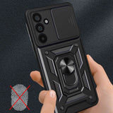 Tech-Protect CamShield Pro Case til Samsung Galaxy M55 5G - sort
