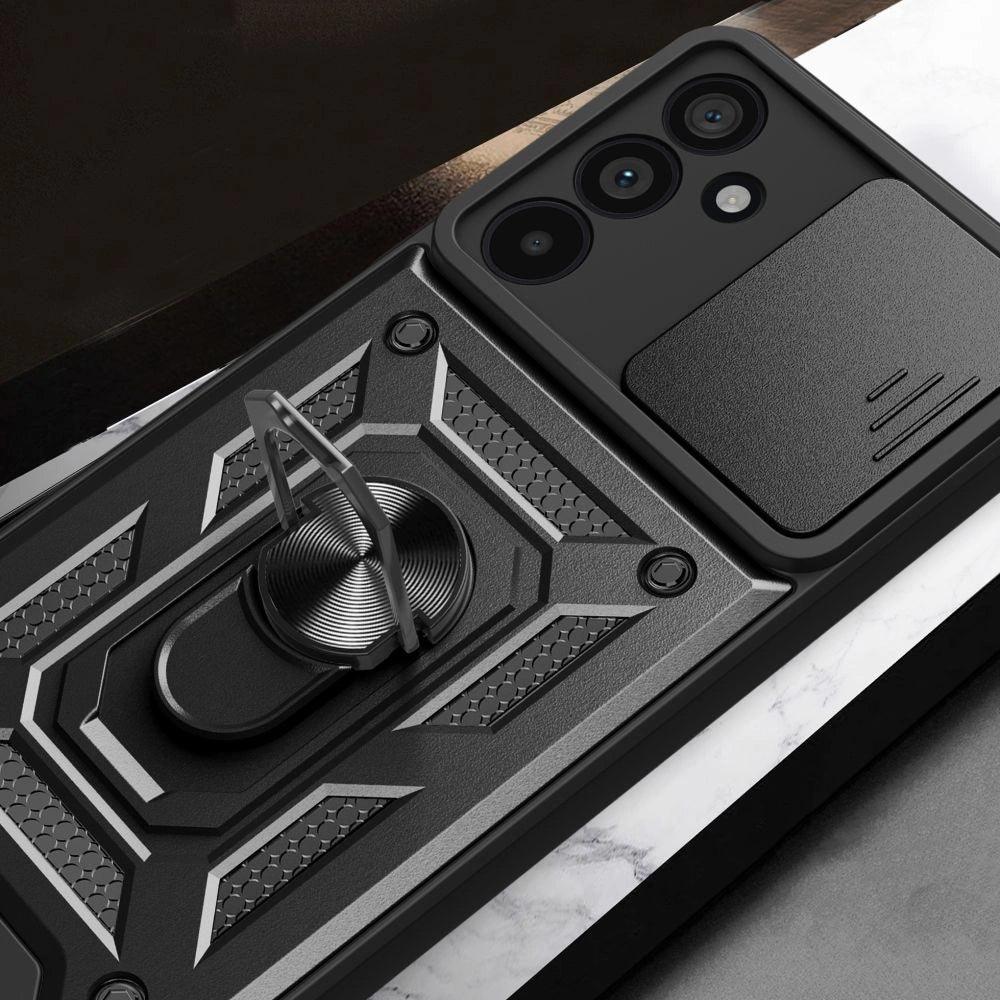 Tech-Protect CamShield Pro Case til Samsung Galaxy M55 5G - sort