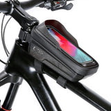 Tech-Protect V2 cykeltaske med telefonrum 1l - sort