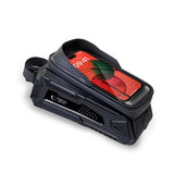 Tech-Protect V2 cykeltaske med telefonrum 1,2 l - sort