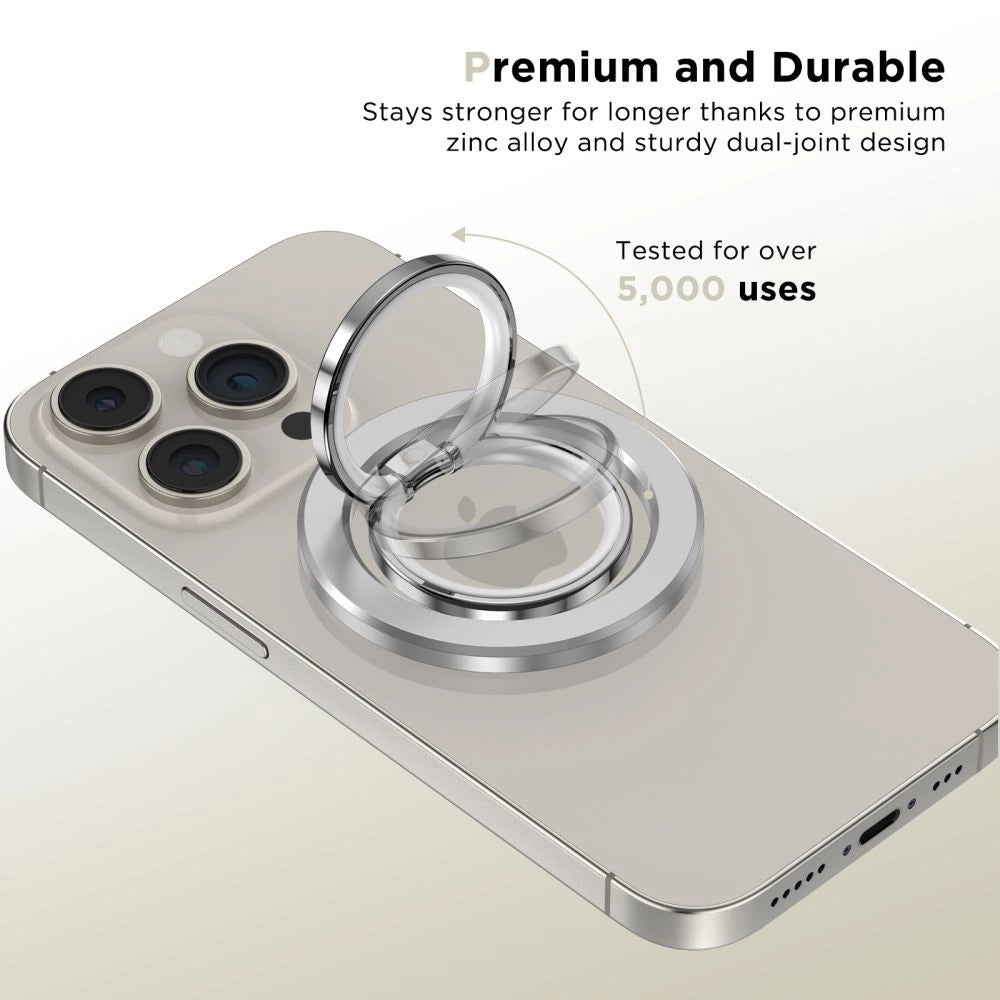 Tech-Protect MMR300 magnetholder/ring med MagSafe - sølv