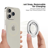 Tech-Protect MMR300 magnetholder/ring med MagSafe - sølv