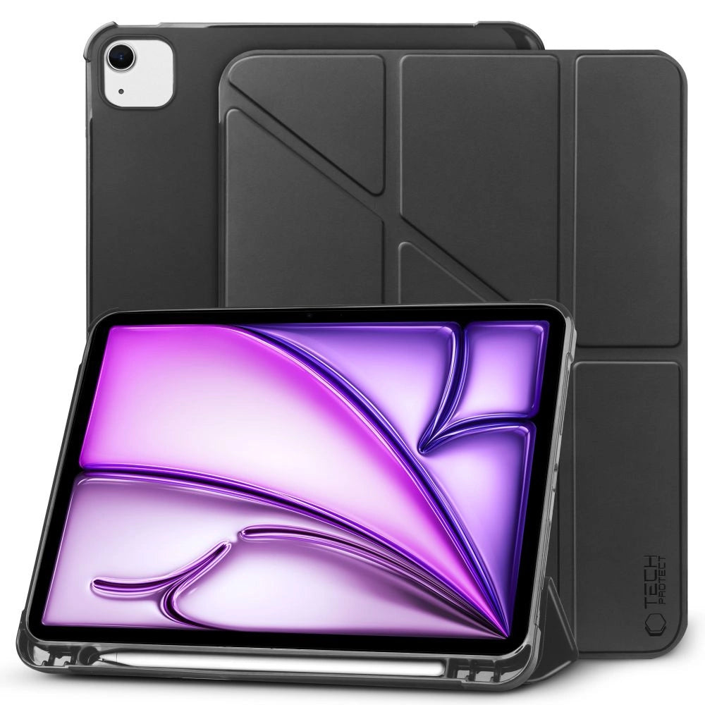 Tech-Protect SC Pen Origami Case til iPad Air 13" 2024 - sort