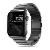 Tech-Protect SteelBand til Apple Watch 4 / 5 / 6 / 7 / 8 / 9 / SE / Ultra 1 / 2 (42/44/45/49 mm) - sort