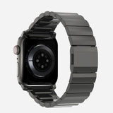 Tech-Protect SteelBand til Apple Watch 4 / 5 / 6 / 7 / 8 / 9 / SE / Ultra 1 / 2 (42/44/45/49 mm) - sort