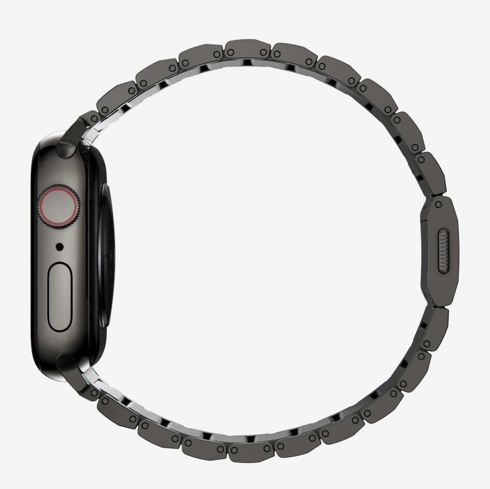 Tech-Protect SteelBand til Apple Watch 4 / 5 / 6 / 7 / 8 / 9 / SE / Ultra 1 / 2 (42/44/45/49 mm) - sort