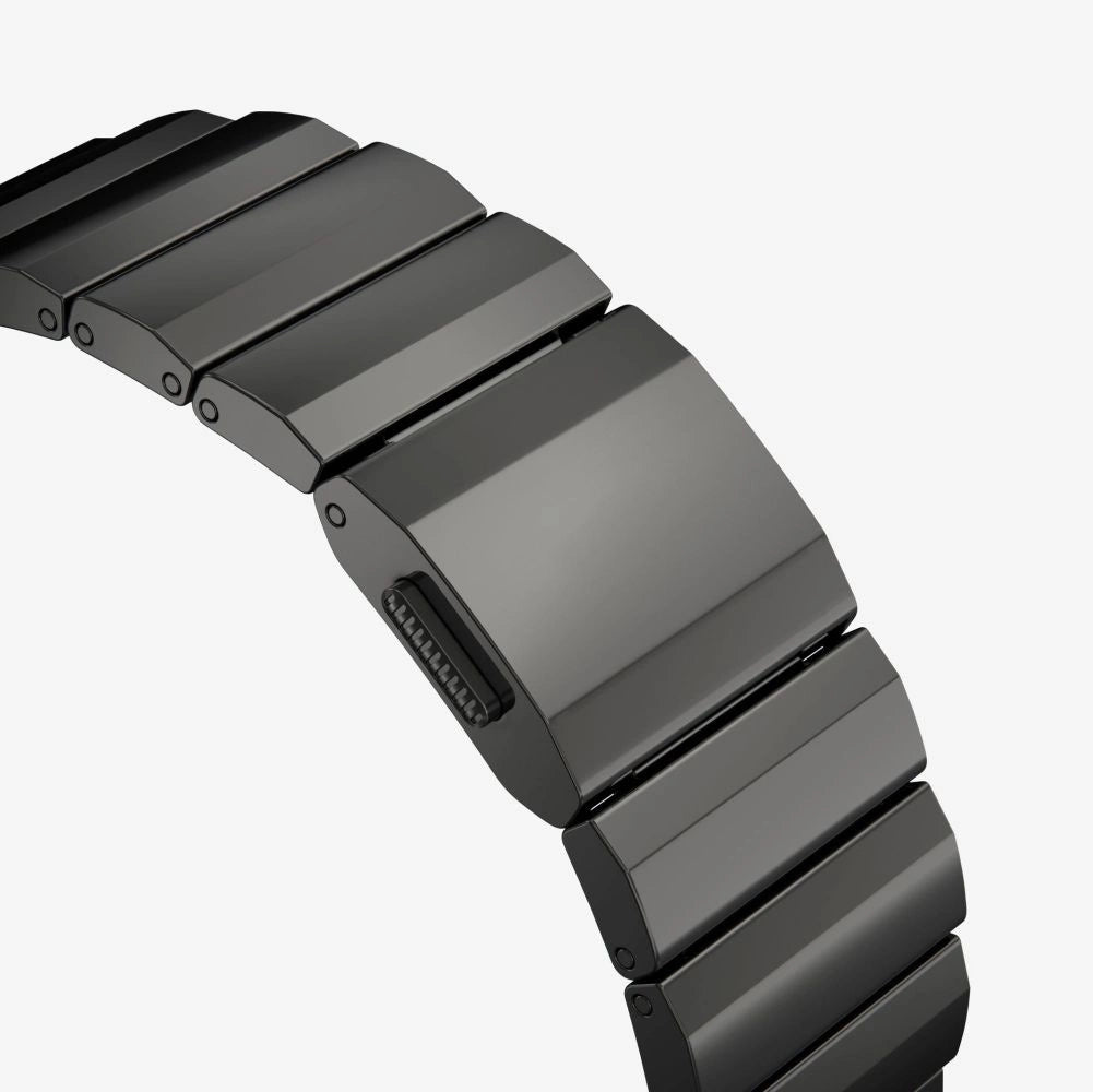 Tech-Protect SteelBand til Apple Watch 4 / 5 / 6 / 7 / 8 / 9 / SE / Ultra 1 / 2 (42/44/45/49 mm) - sort