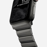 Tech-Protect SteelBand til Apple Watch 4 / 5 / 6 / 7 / 8 / 9 / SE / Ultra 1 / 2 (42/44/45/49 mm) - sort
