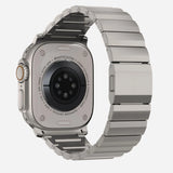Tech-Protect SteelBand til Apple Watch 4 / 5 / 6 / 7 / 8 / 9 / SE / Ultra 1 / 2 (42/44/45/49 mm) - titanium