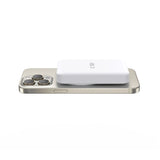 Tech-Protect LifeMag PB11 Powerbank med MagSafe 10000mAh 15W USB-C-port - hvid + USB-C-kabel